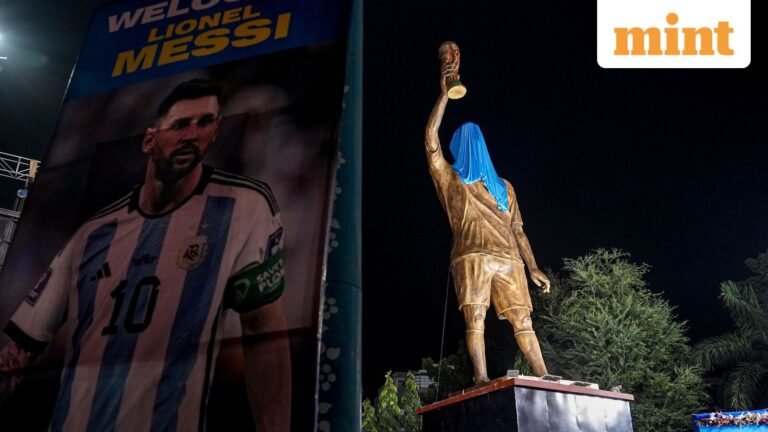 Lionel Messi ‘happy’ with his 70ft statue in Kolkata, says Bengal minister | Today’s news
