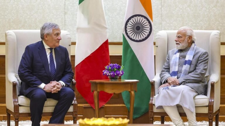 ‘Very positive’: Italy’s Deputy Prime Minister Tajani to meet PM Modi