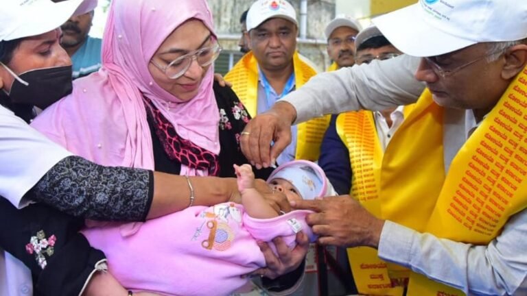 The Pulse Polio campaign in Karnataka will cover over 62.40 million children on December 21
