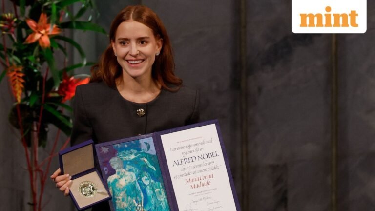 The daughter of the leader of the Venezuelan opposition, Maria Corina Machado, accepted the Nobel Peace Prize on behalf of her mother – Watch | Today’s news