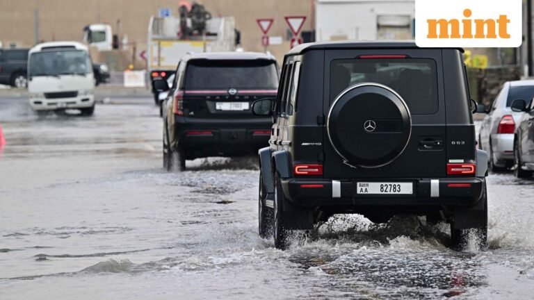 Rain in UAE: One Indian dies as downpour floods Dubai, WFH advisory issued; more rain is expected over the weekend | Today’s news