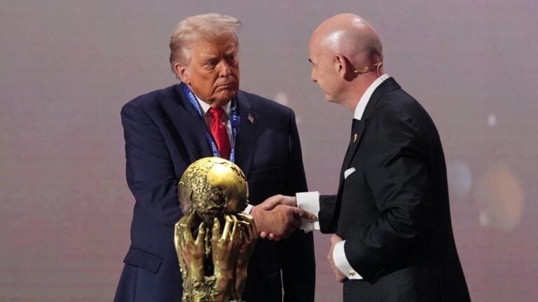 Donald Trump awarded the FIFA Peace Prize at the 2026 World Cup draw