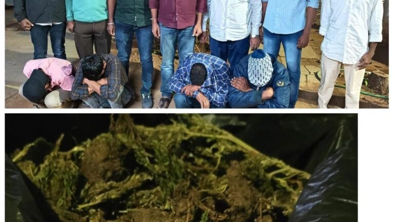 Six arrested as excise officials seize over 2.7 kg of ganja in Dhoolpet and Secunderabad
