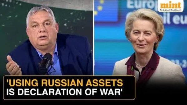 Hungary’s Orban attacks the European Union over the use of frozen Russian assets