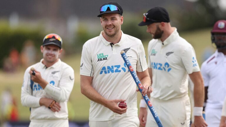 Jacob Duffy broke Richard Hadlee’s 40-year-old record after winning the series against the West Indies