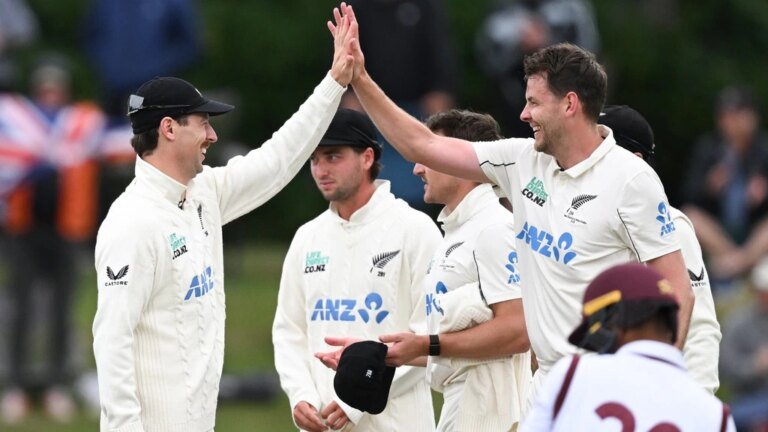 NZ vs. WI, 1st Test: Jacob Duffy took five as New Zealand took control on Day 2