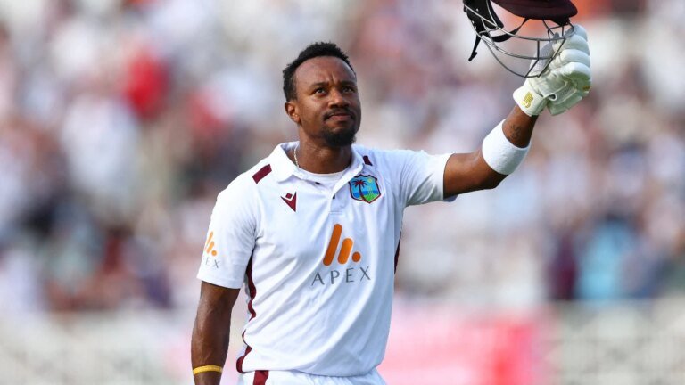 NZ vs WI: Kavem Hodge leads strong West Indies battle with classy hundred on Day 3