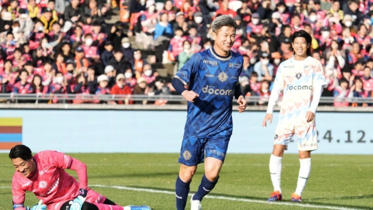 King Kazu lives on: 58-year-old Kazuyoshi Miura prepares for 41st season as professional footballer