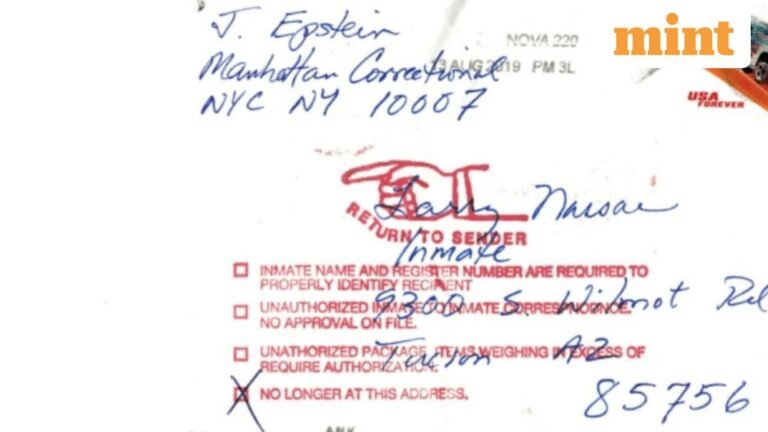 Epstein files released by DOJ reveal alleged prison letter to convicted sex offender Larry Nassar in which he mentions Trump | Today’s news