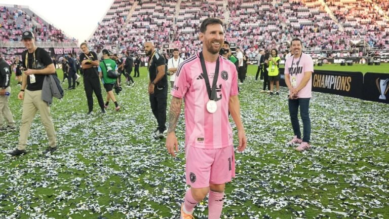 Irony: Messi visits India but country’s top football league remains in limbo