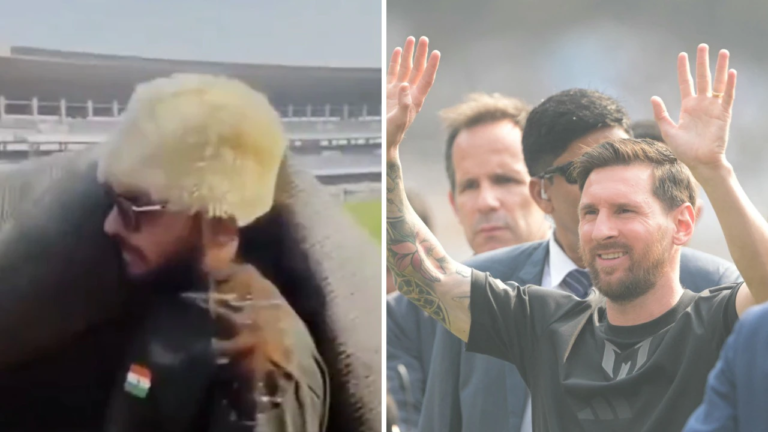 Fan pays Rs 10,000 to see Lionel Messi in Kolkata, ends up stealing carpet instead