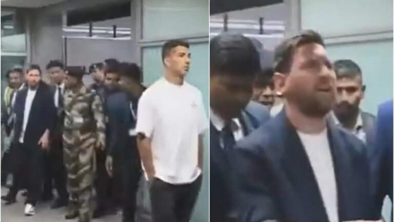 Watch: Lionel Messi’s Exciting Reception at Kolkata Airport