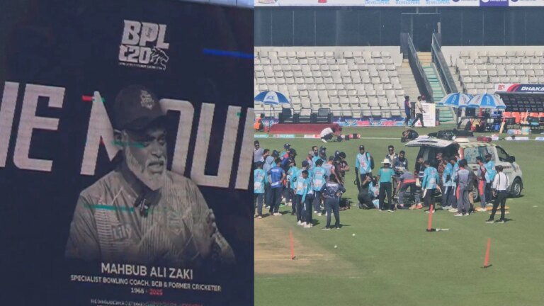 Tragedy in Bangladesh Premier League: Dhaka coach dies after heart attack on pitch