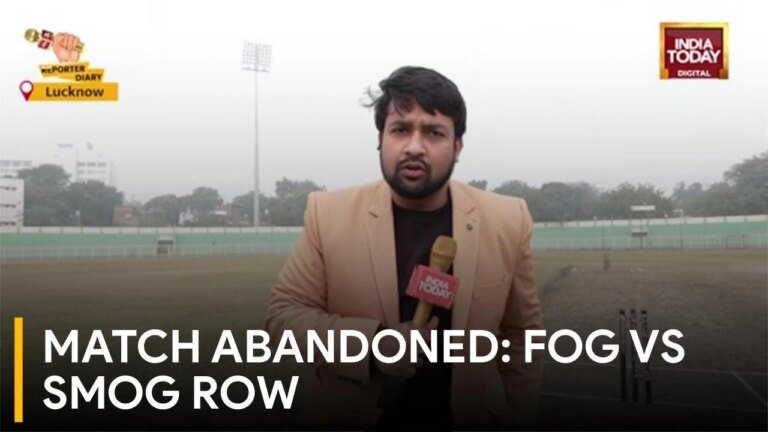 India vs SA 4th T20I Abandoned in Lucknow: Fog or Smog?