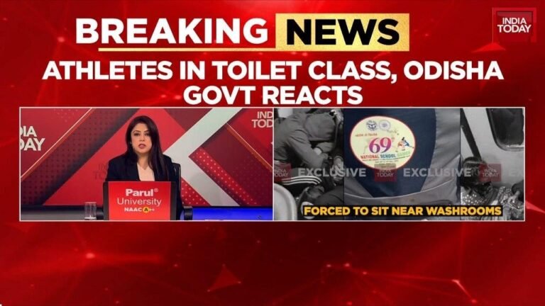 Odisha Minister Nityananda Gond ordered an inquiry after 18 wrestlers were forced to travel near train toilets