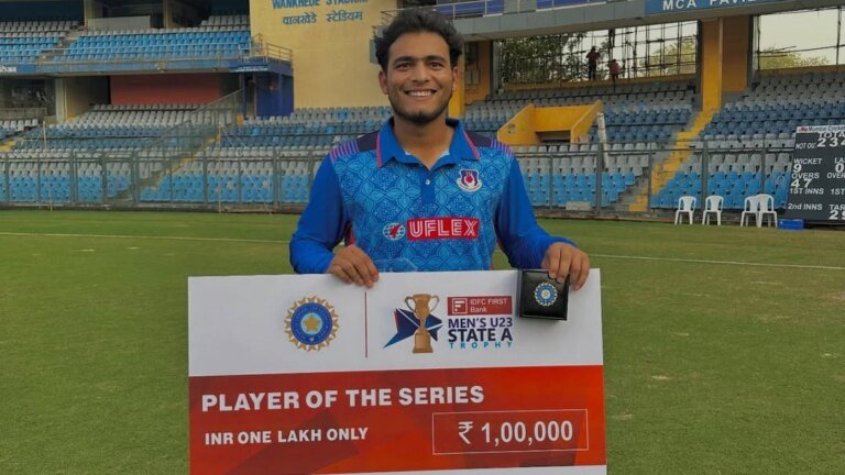 Prashant Veer, who adores Yuvraj Singh, is heading under MS Dhoni