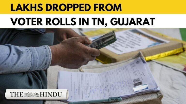 Watch: ECI wipes out over 97 million voters in Tamil Nadu, 73 million voters in Gujarat
