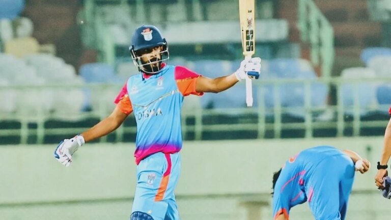 Vijay Hazare Trophy: History of Odisha’s scripts Swastik Samal hits 212 off 169 balls