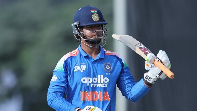 Vaibhav Suryavanshi made his first appearance when the BCCI named the U19 World Cup squad