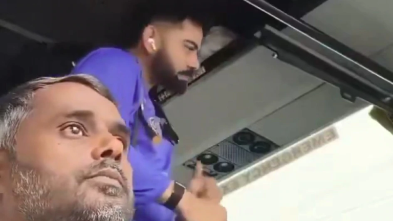 Watch: Bus driver uses hilarious technique to record Virat Kohli, video wins the internet