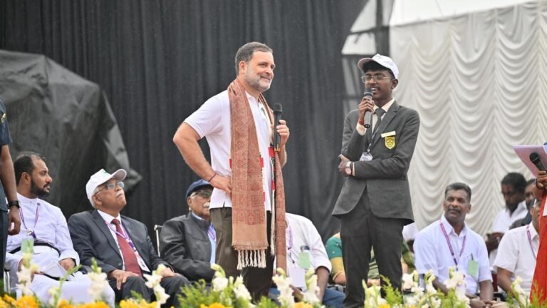 Struggle to develop an India where people are kind to each other, says Rahul Gandhi in Gudalur