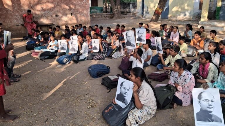 Netaji’s birth anniversary is celebrated at Ballari in Vijayanagara districts