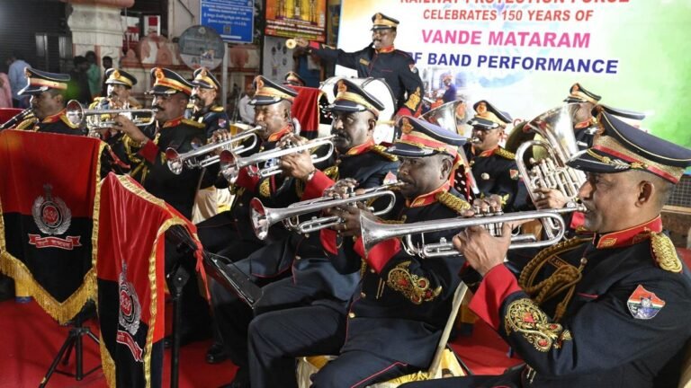 RPF celebrates 150 years of ‘Vande Mataram’ with a live concert at Tirupati railway station