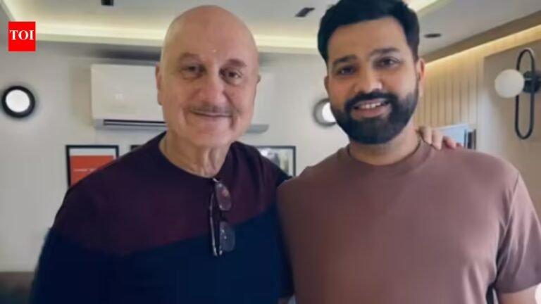 ‘He’s so real’: Anupam Kher shares details of ‘accidental’ meeting with ‘Cool Dude’ Rohit Sharma; photos went viral | Cricket News – The Tech Word News