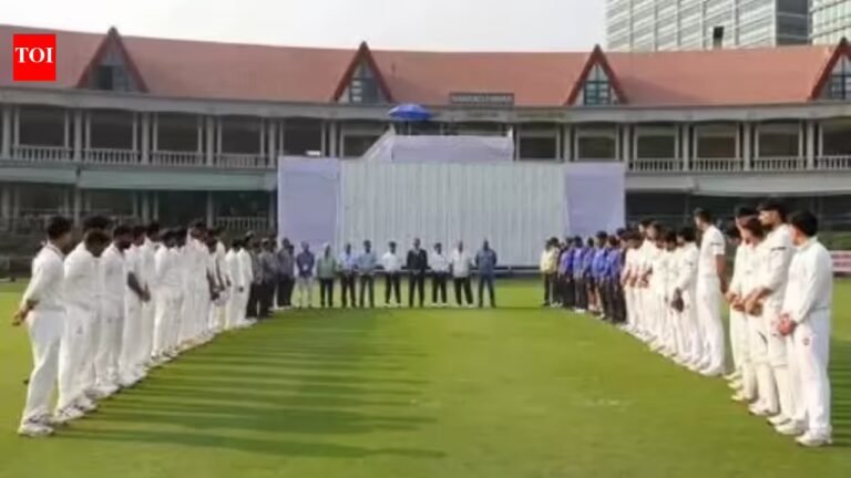 Ranji Trophy: Pollution disrupts play, players forced to wear masks in Mumbai vs Delhi match | Cricket News – The Tech Word News