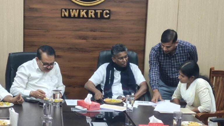 Minister assesses accident black spots identified by NWKRTC