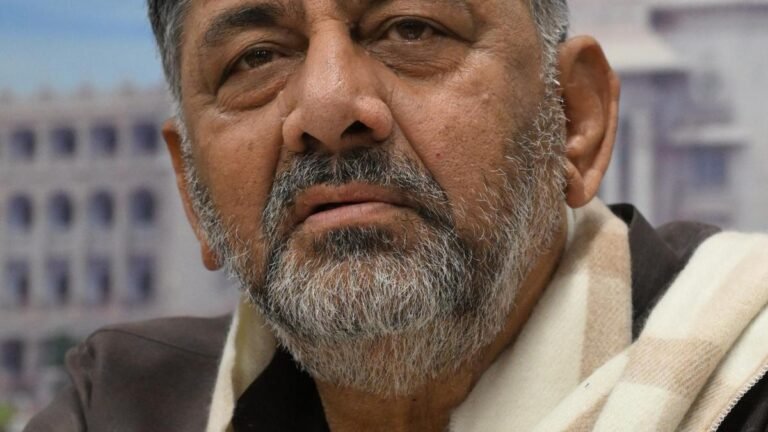 DK Shivakumar skips Davos visit due to busy schedule