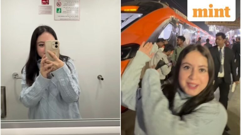 Watch: Bhutanese woman praises Vande Bharat sleeper train in viral video: ‘It doesn’t feel like a typical train’ | Today’s news