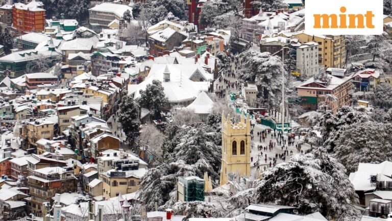 Today’s Weather Update LIVE: Shimla, Gulmarg receive fresh snowfall; rain ends dry season in Delhi, AQI improves | Today’s news