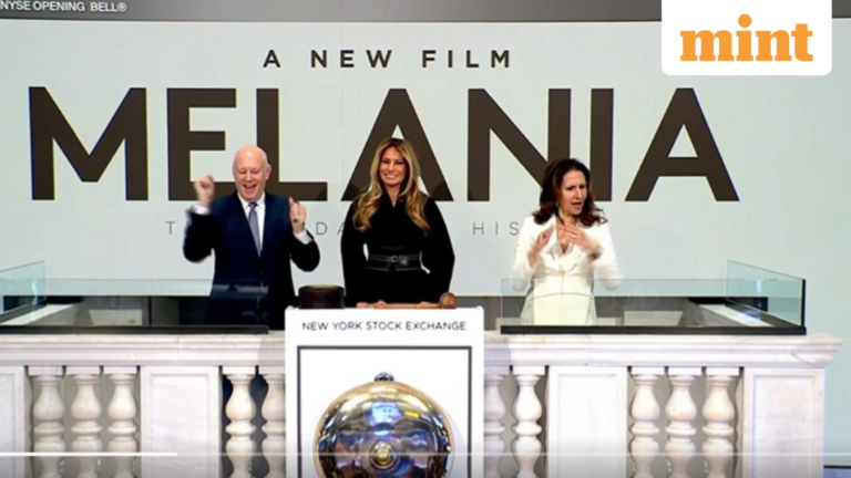 Melania Trump rings New York Stock Exchange ahead of her movie release — watch | Today’s news
