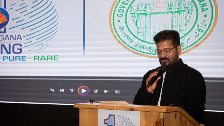 Telangana CM discusses the follow-up WEF forum in Hyderabad every July