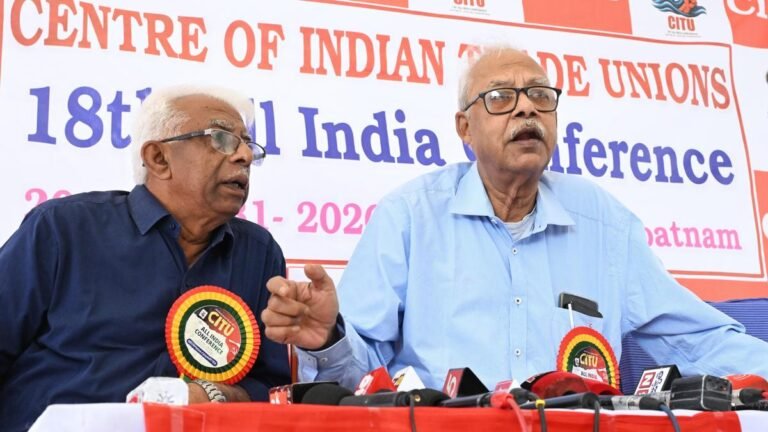 CITU Conference Condemns VB-G RAM G, SHANTI Laws, Labor Code