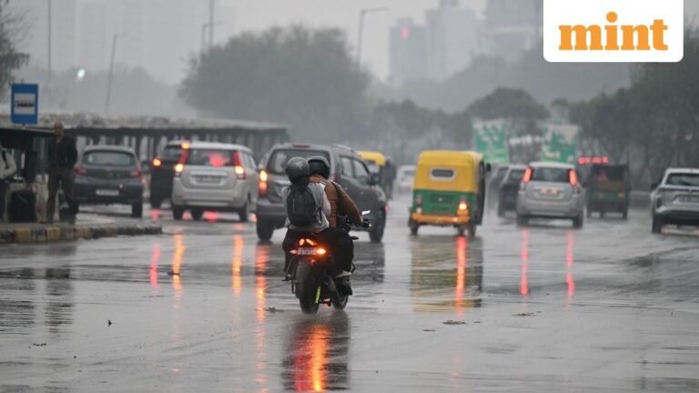 Delhi AQI: First rains of 2026 bring relief from toxic air, AQI improves to ‘satisfactory’ levels at IGI, Pusa Road | Today’s news