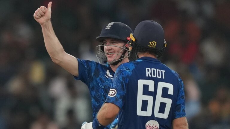 Joe Root defends Brook’s beer smash celebration: No malice, just a joke on us