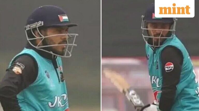J&K cricketer Furqan Bhat summoned for wearing helmet emblazoned with Palestinian flag during local match — What we know so far | Today’s news