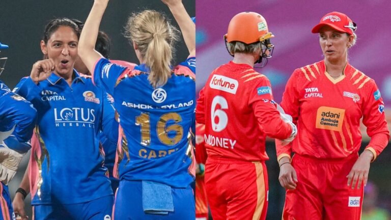 MI-W vs Gujarat Giants, WPL 2026 Live Score: Mumbai, Gujarat battle for Eliminator spot