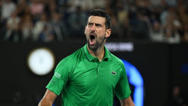 Ageless Djokovic does unthinkable, survives Sinner to keep No. 25 dream alive