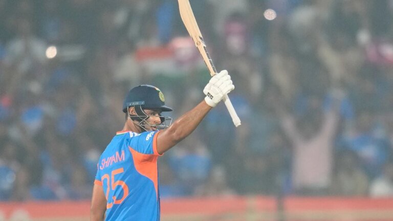 Shivam Dube hits 3rd fastest T20I fifty by an Indian, dismissed in cruel twist