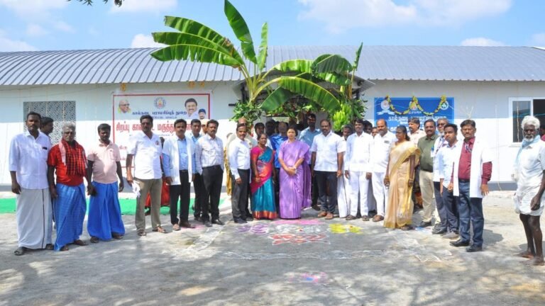 Stalin inaugurates a special veterinary complex in Ranipet for community dogs