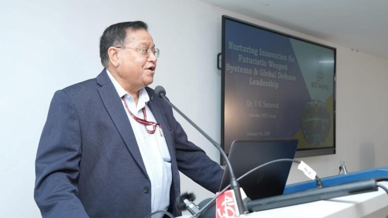 ₹7.85 crore defense budget signals big push for modernisation, future-ready force: VK Saraswat