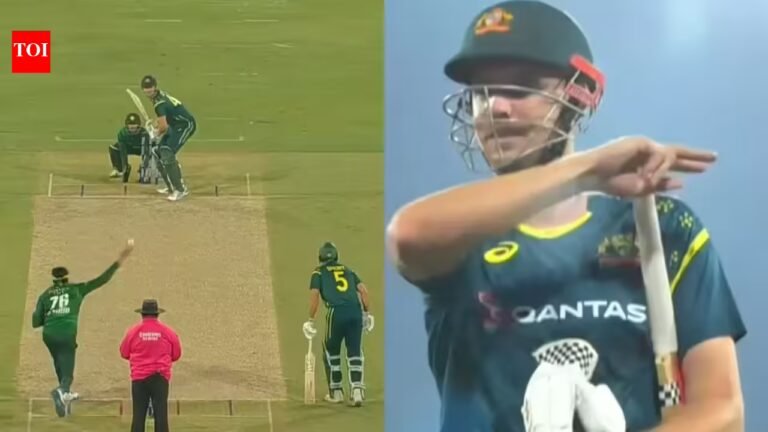 Watch: Pakistan bowler under fire! Cameron Green’s angry reaction to Usman Tariq goes viral | Cricket News – The Tech Word News