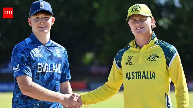 England Under 19 112/3 in 21.3 overs | Australia vs. England U19 World Cup 2026 1st Semi Final Live Scores