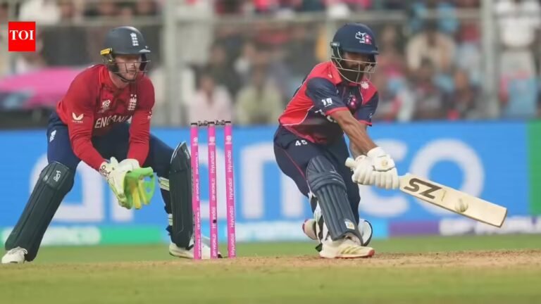 T20 World Cup: England survive Nepal scare; register 4 wins in the last thriller | Cricket News – The Tech Word News