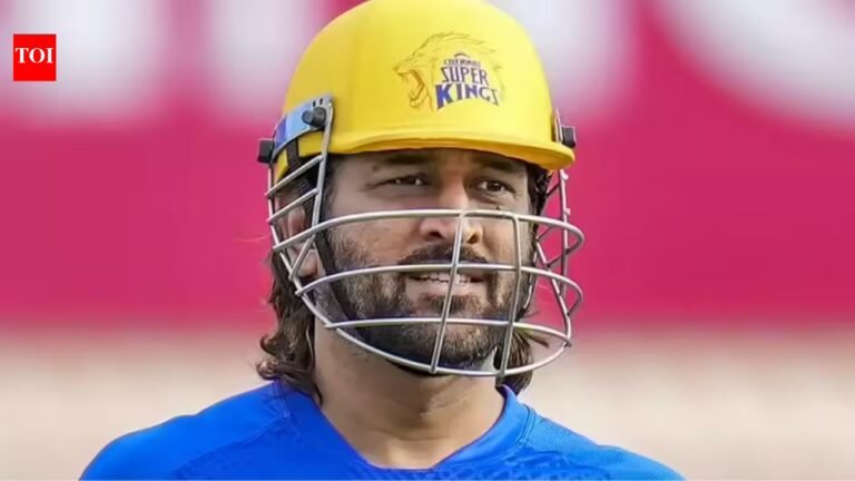 MS Dhoni not to play all IPL 2026 matches? A massive update comes from the CSK camp | Cricket News – The Tech Word News