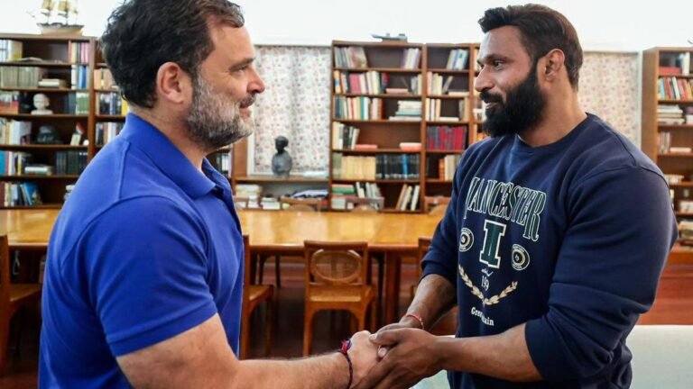 Congress leader Rahul Gandhi meets Uttarakhand gym coach ‘Mohammad Deepak’