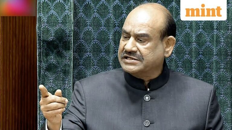 Opposition moves motion to impeach Lok Sabha Speaker Om Birla during showdown in Parliament | Today’s news